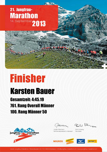 jungfrau marathon 2013